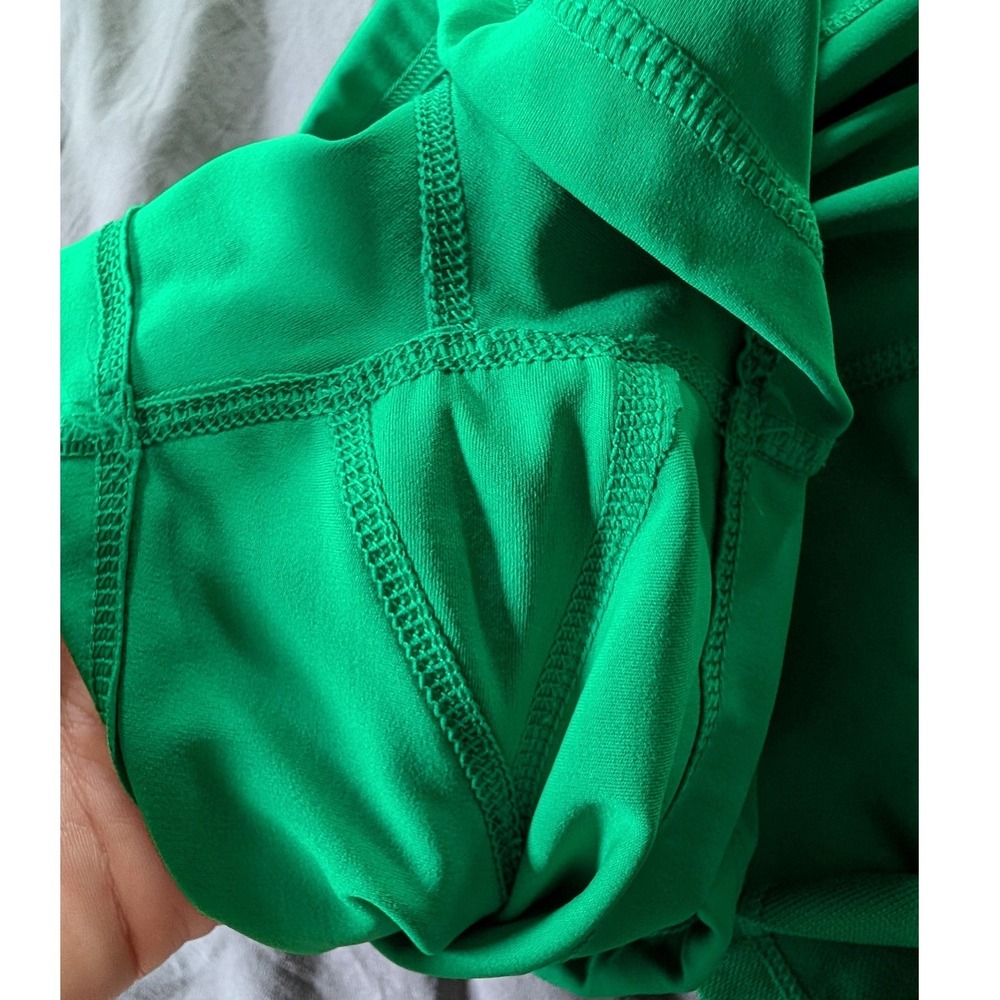 J.Crew Active Kelly Green Pleated Tennis Dress Drop Waist Large - Picture 15 of 16